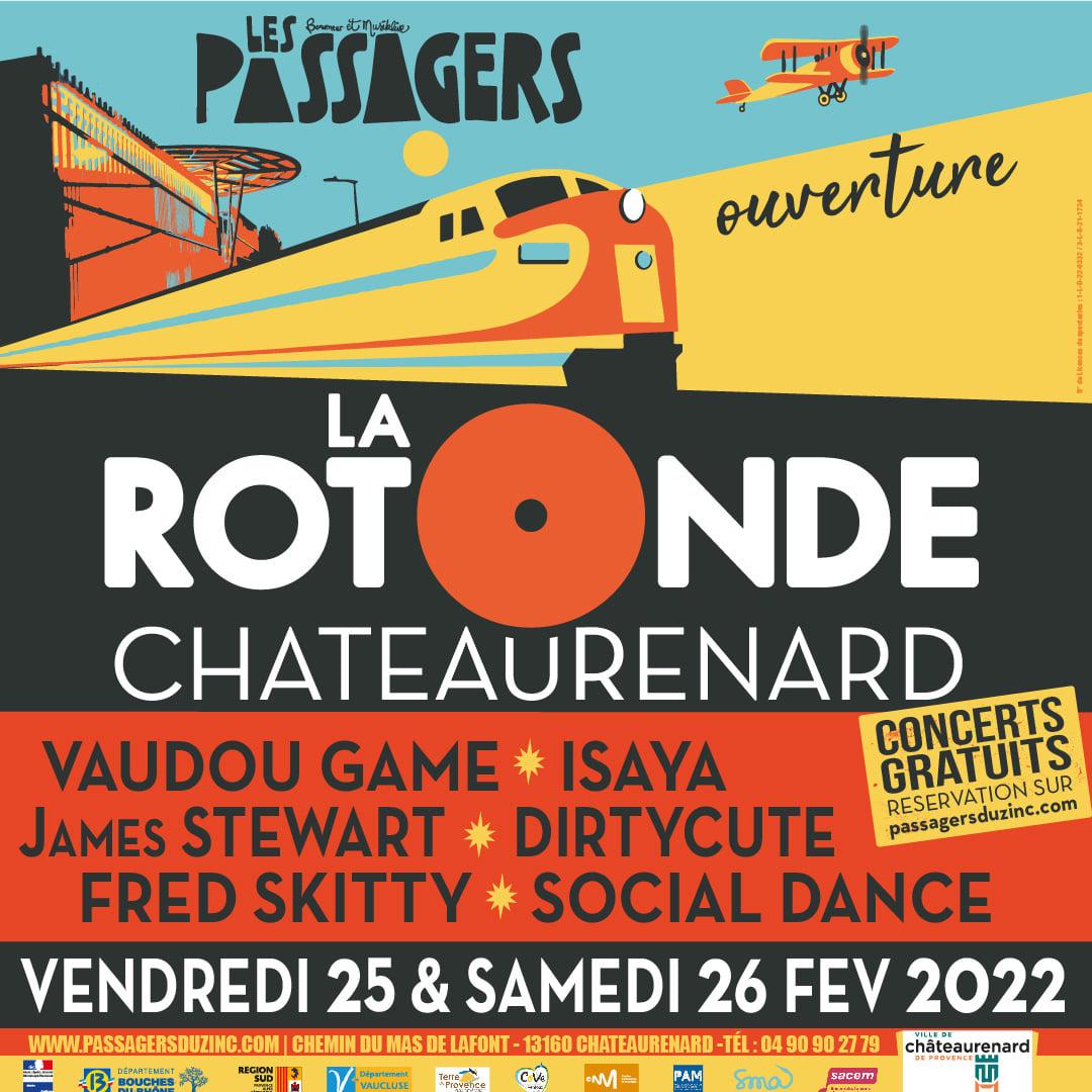 Les Passagers Du Zinc : Ouverture de la Rotonde et Programme jusqu'en Juin